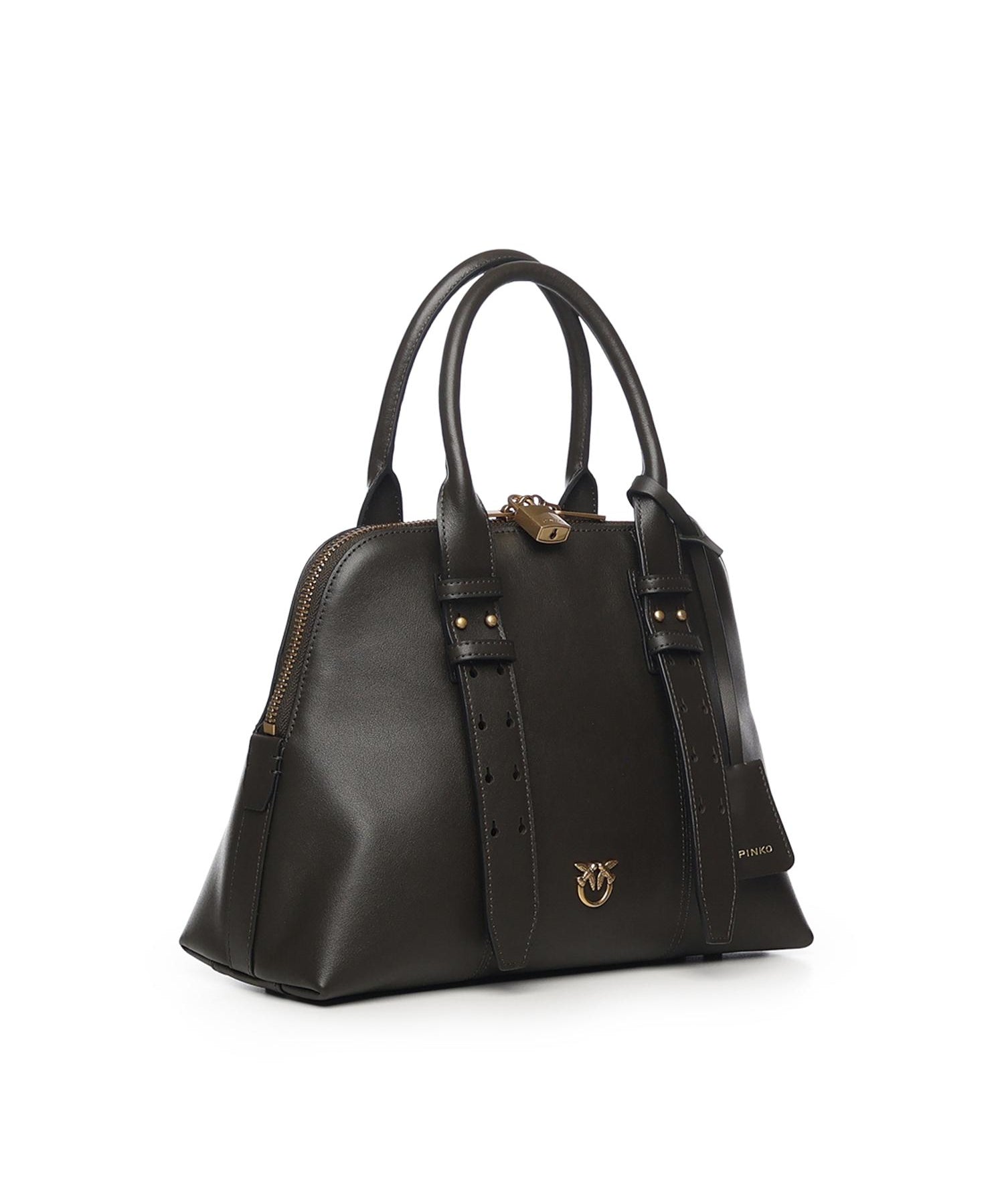 Borsa a mano media 'Escape Bag' in pelle<BR/> 105906 A0QOK35Q PINKO 
