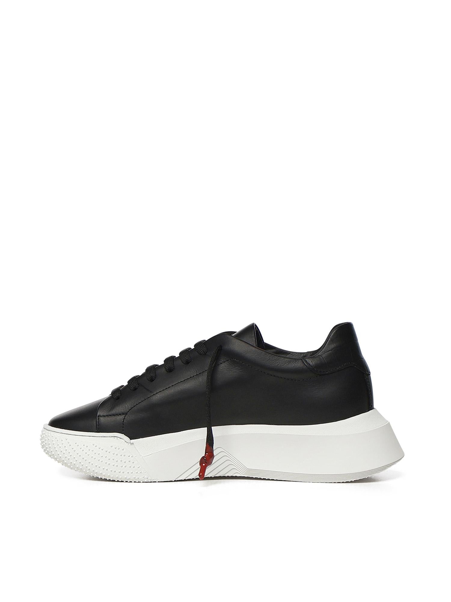 Sneakers Nemesis in nappa NEMESIS 2 NAPPA NAPPA/COCCONERO/NERO GIULIANO GALIANO 
