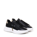 Sneakers Nemesis in nappa pe 2021 NEMESIS 2 NAPPABLACK/GOLD GIULIANO GALIANO 