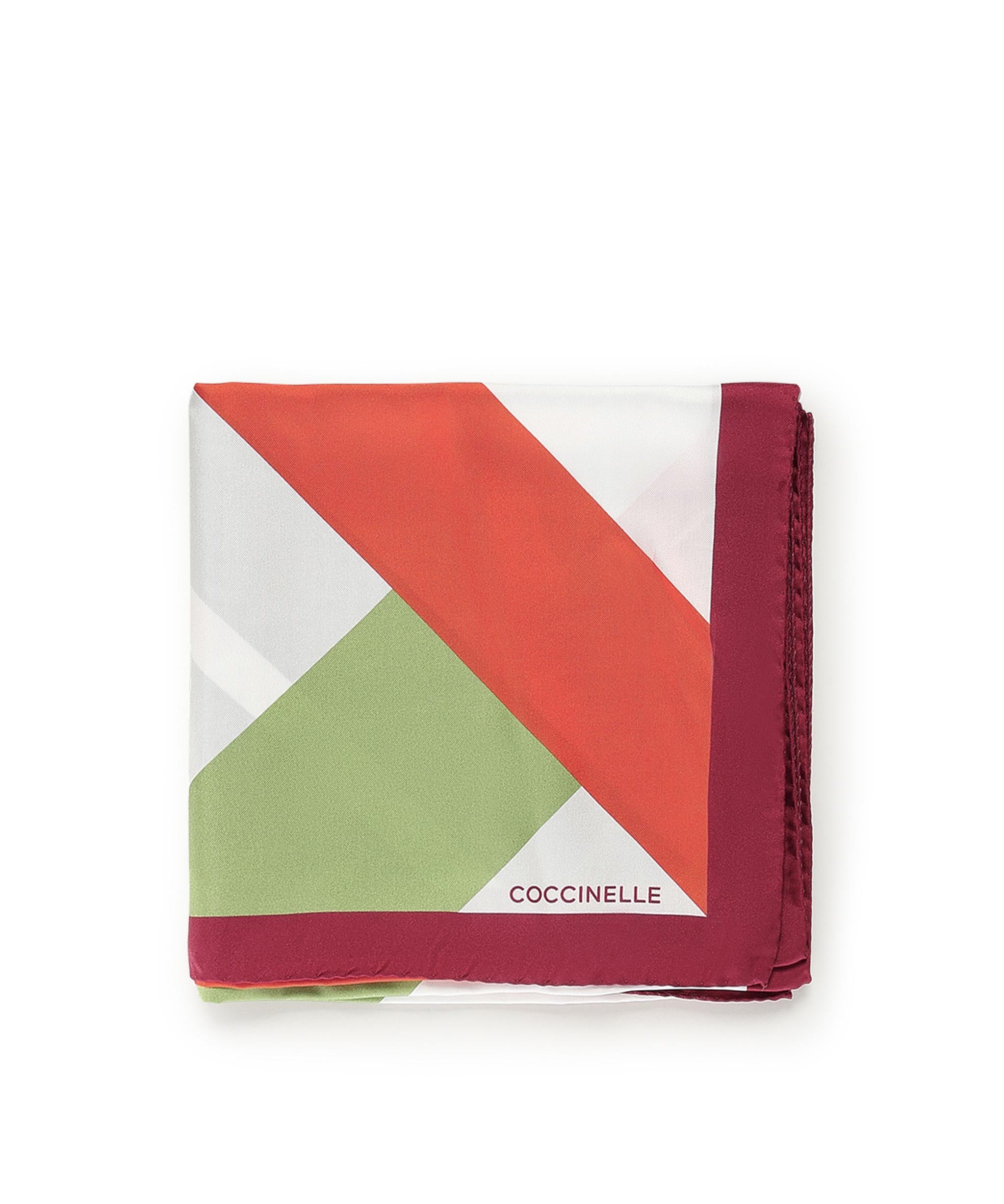 Foulard Aveiro in seta<BR/> E7SKV380101 M67 COCCINELLE 