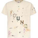 T-shirt Tapestry Logo Paint in cotone FOSS26TT16012 6368 FOUND 