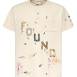 T-shirt Tapestry Logo Paint in cotone FOSS26TT16012 6368 FOUND 