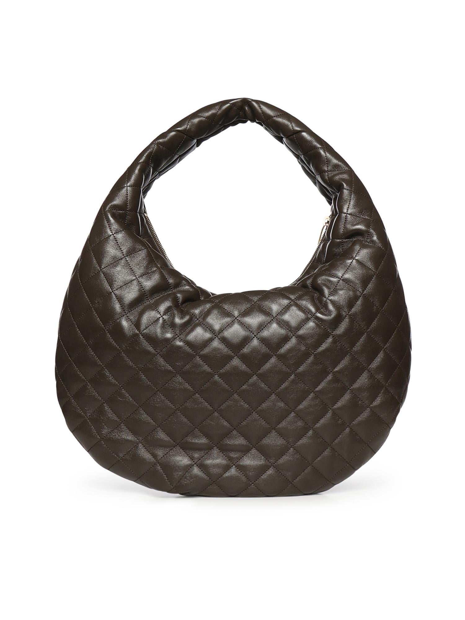 Borsa hobo Icare in nappa trapuntata 858160 AAANG3212 SAINT LAURENT 