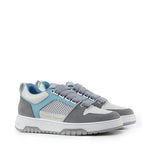 Sneakers Vyper in mesh e suede VYPER -GREY/BLU GIULIANO GALIANO 