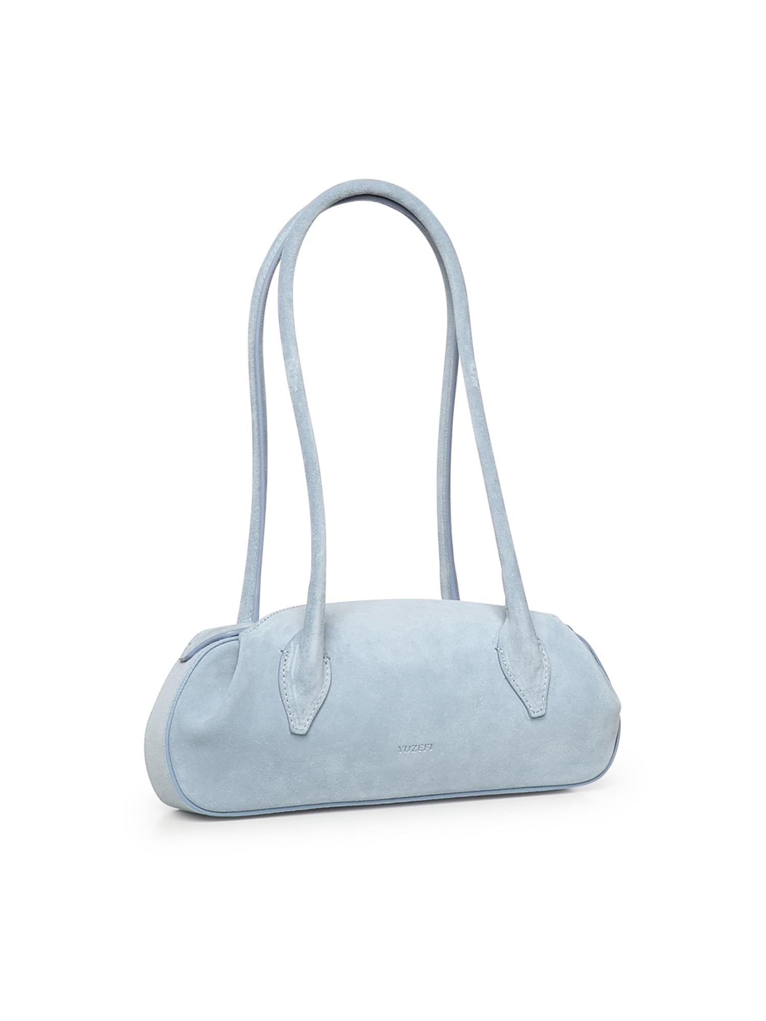 Borsa Oyster Mini in pelle OYSTER SHOULDER BAG MINI SUEDE  YUZEFI 