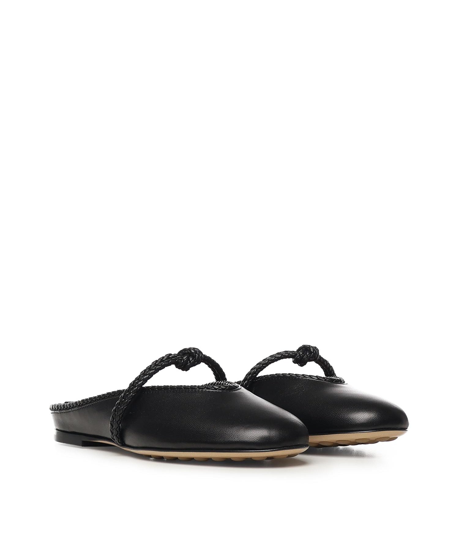 Mules Rosa in pelle 855863 VBSD01000 BOTTEGA VENETA 