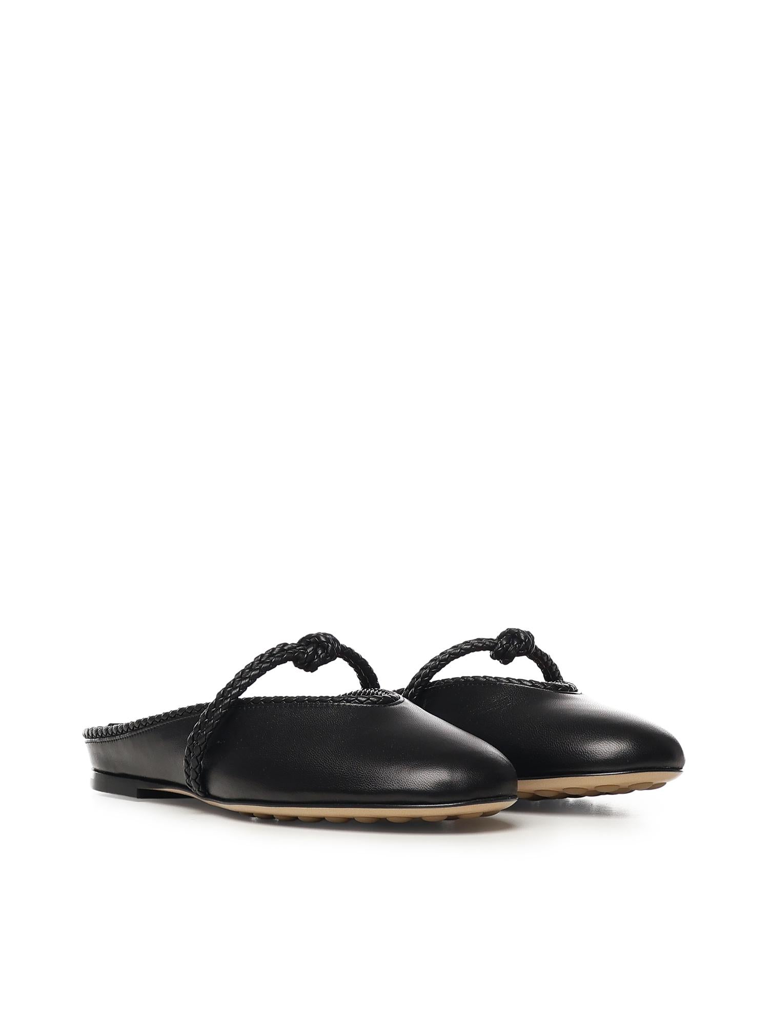 Mules Rosa in pelle 855863 VBSD01000 BOTTEGA VENETA 