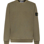 Felpa in cotone malfilé con logo L1S156100034 S0060V015G STONE ISLAND 