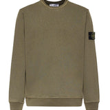 Felpa in cotone malfilé con logo L1S156100034 S0060V015G STONE ISLAND 