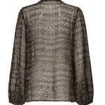 Blusa Harper in seta con stampa animalier HRP001 03047H MC2 SAINT BARTH 