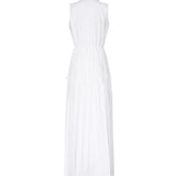 Vestito chemisier Lily in cotone AUS5LILYW WHITE ALBERTO AUDENINO 