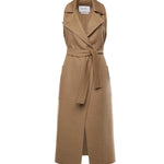 Cappotto smanicato in cammello 2521276193600 001 MAX MARA 