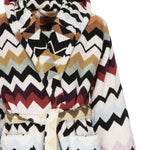 Accappatoio con cappuccio Murrina 1E3AC99101 100 MISSONI HOME 