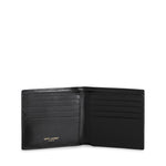 Portafoglio cassandre east/west in pelle lucida 607727 02G0W1000 SAINT LAURENT 