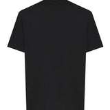 T-shirt Fuego in cotone FUEGO NERO GIULIANO GALIANO 