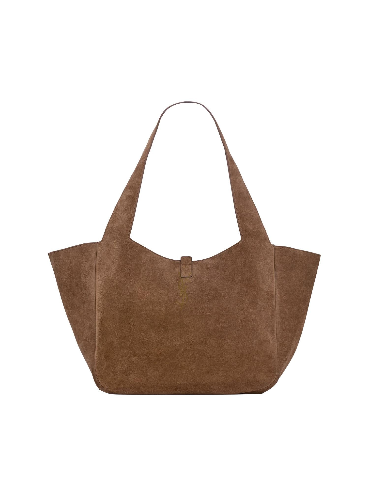 Borsa tote Le 5 à 7 Bea in suede 763435 008IW2885 SAINT LAURENT 