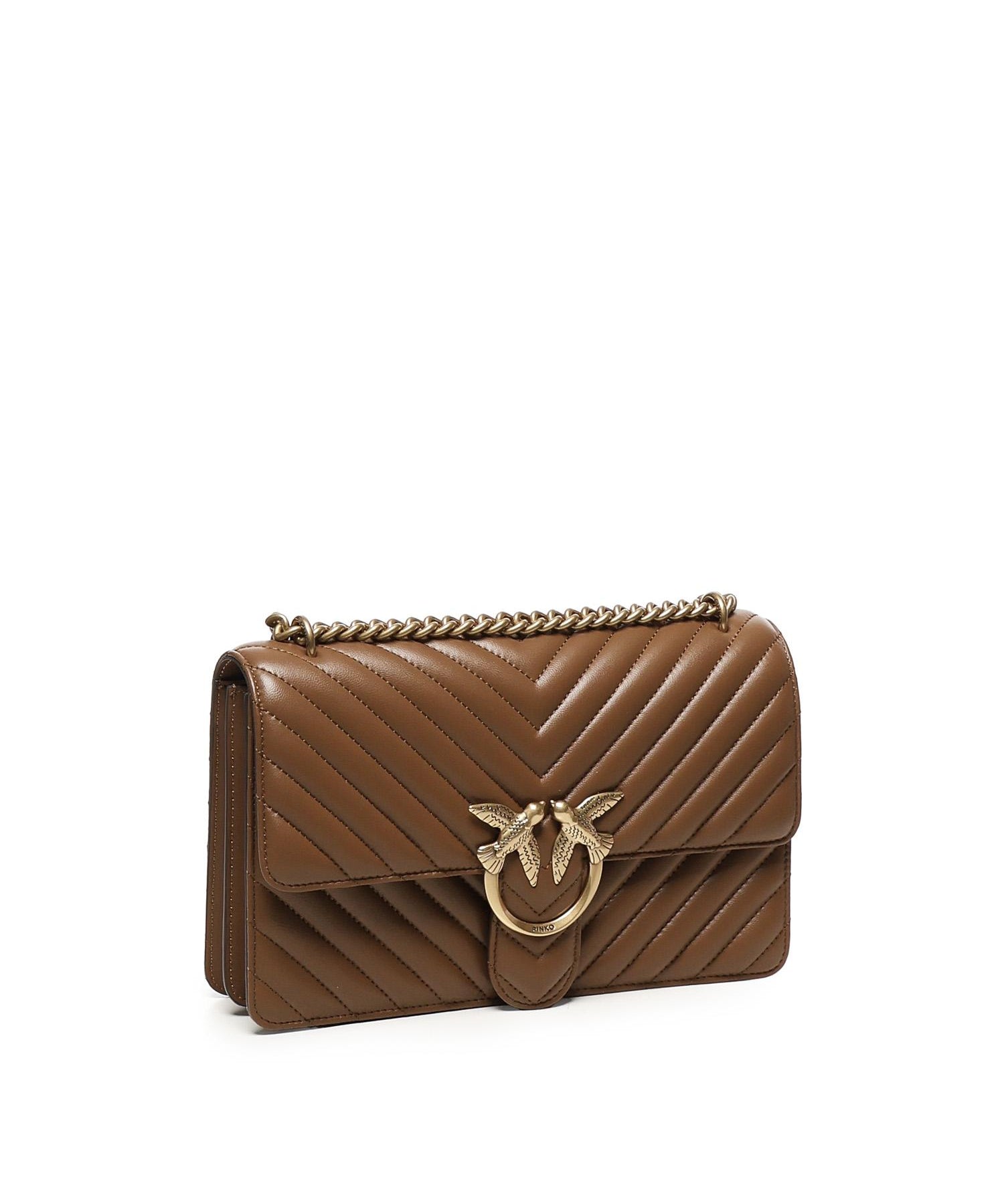 Borsa a tracolla Classic Love Bag One in nappa 100941 A0GKL17Q PINKO 
