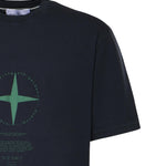 T-shirt con stampa 'Light Compass' L1S152100001 S0363V0020 STONE ISLAND 