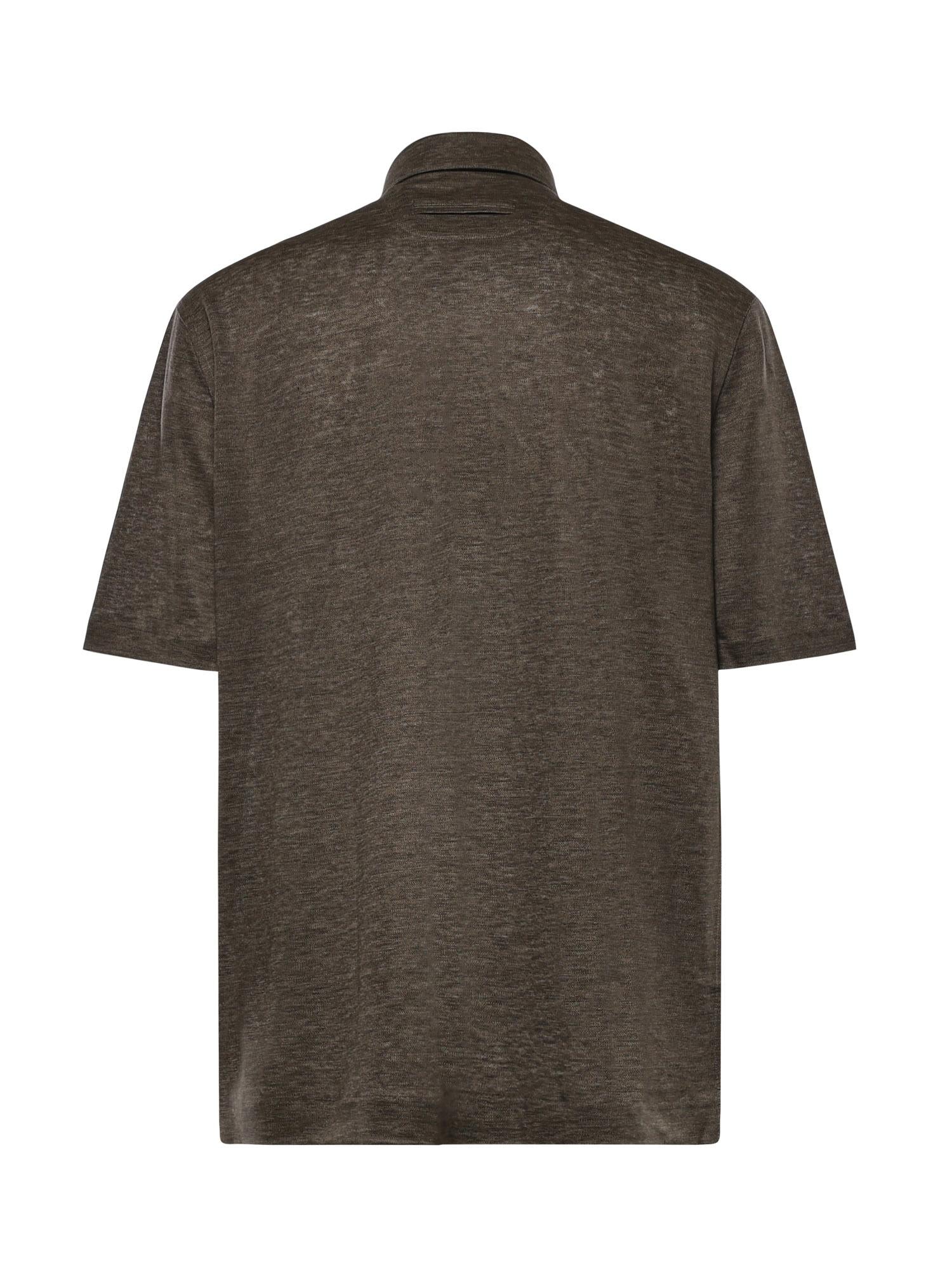 Polo in Oasi Lino UH352A3 H770252 ZEGNA 