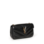 Borsa Loulou mini in pelle di agnello 821749 AAEAX1000 SAINT LAURENT 