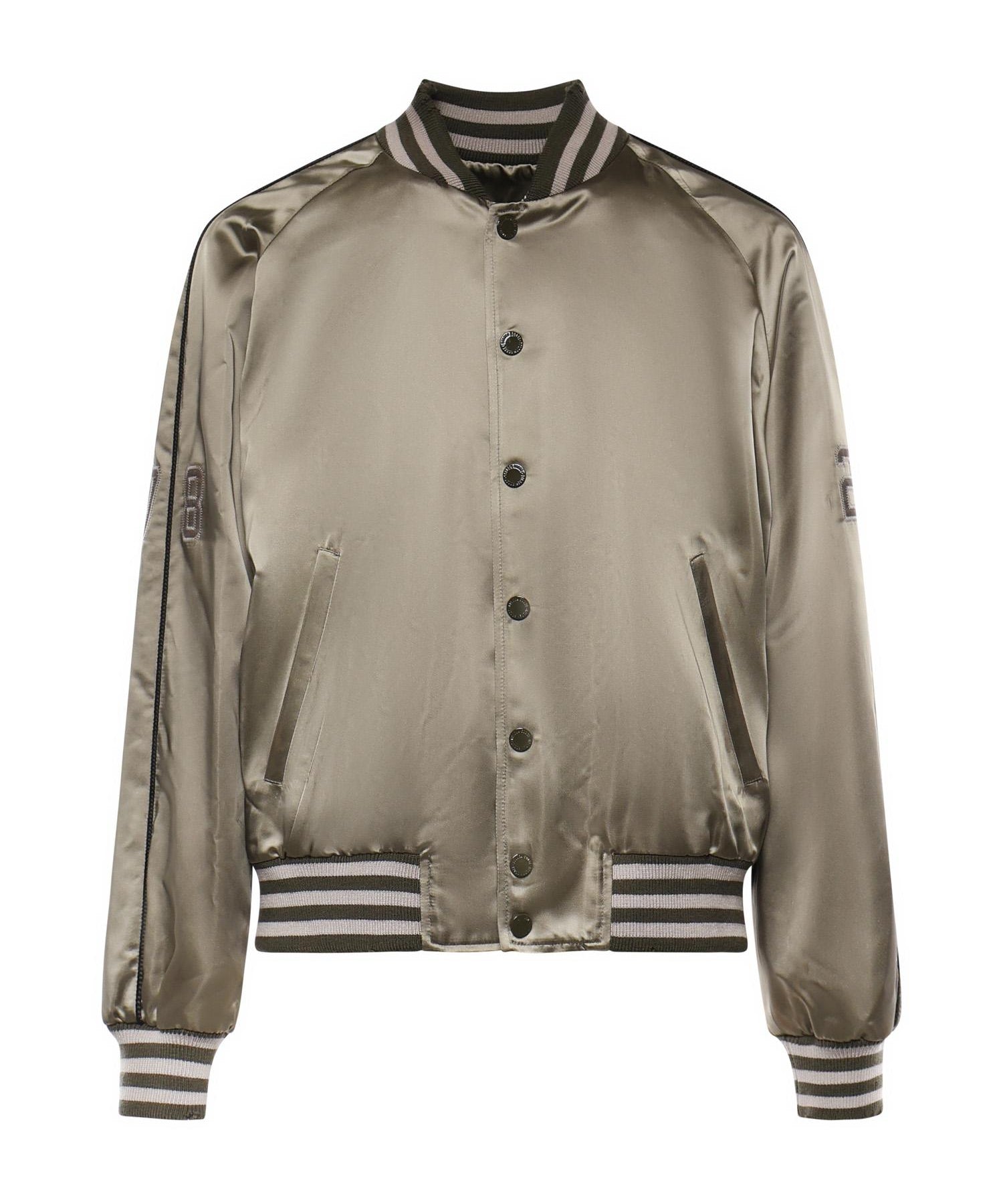 Bomber in satin GUP02540 P00232435957 GOLDEN GOOSE 