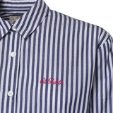 Camicia Brigitte a righe con stampa Labubu in popeline BRIG005 01929L MC2 SAINT BARTH 