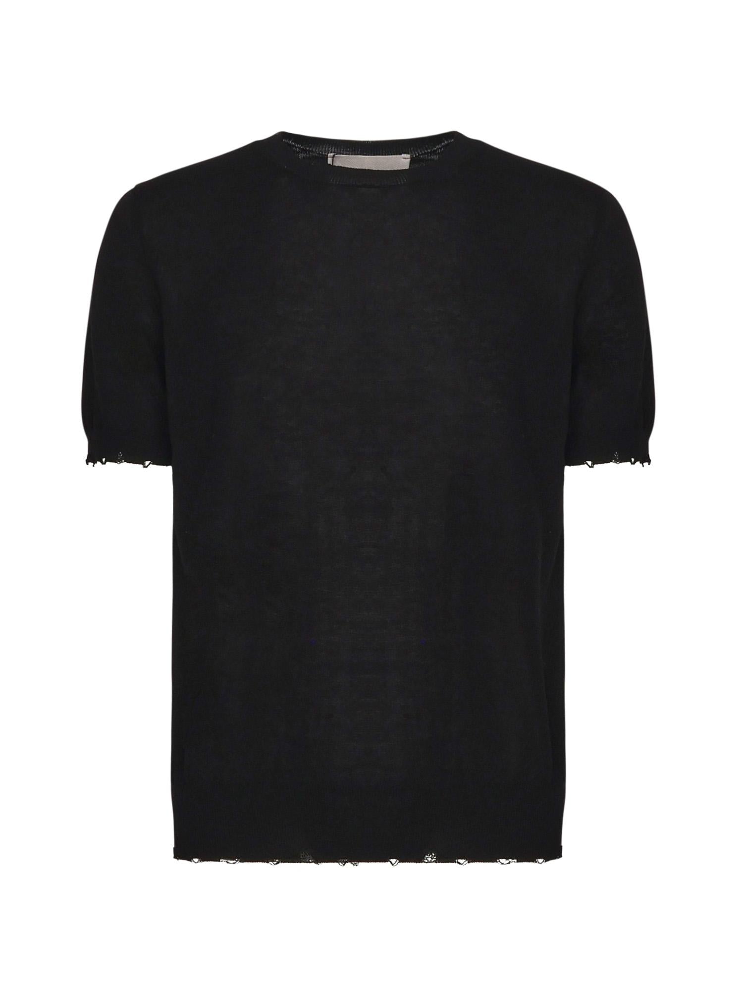 T-shirt in cotone B9D0058 99 AMARANTO 