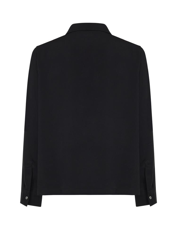 Camicia con tasche e logo AMSTCA1097 001 AMIRI 