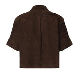 Camicia in pelle scamosciata S616Y31L05 3110 LOEWE 
