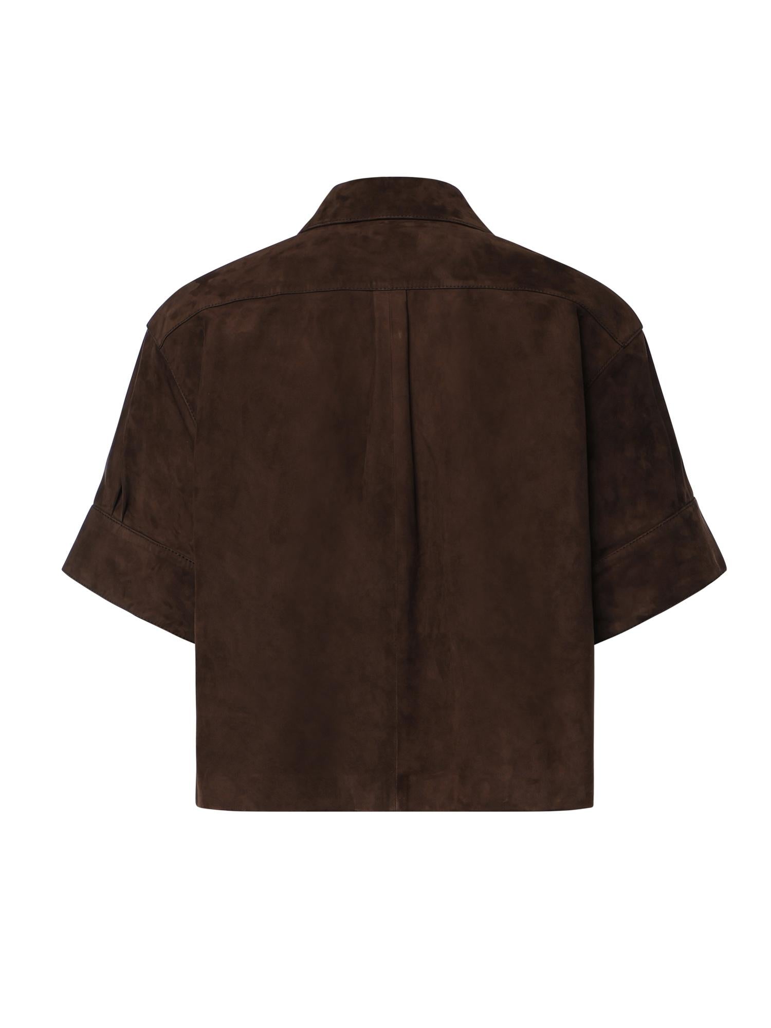 Camicia in pelle scamosciata S616Y31L05 3110 LOEWE 