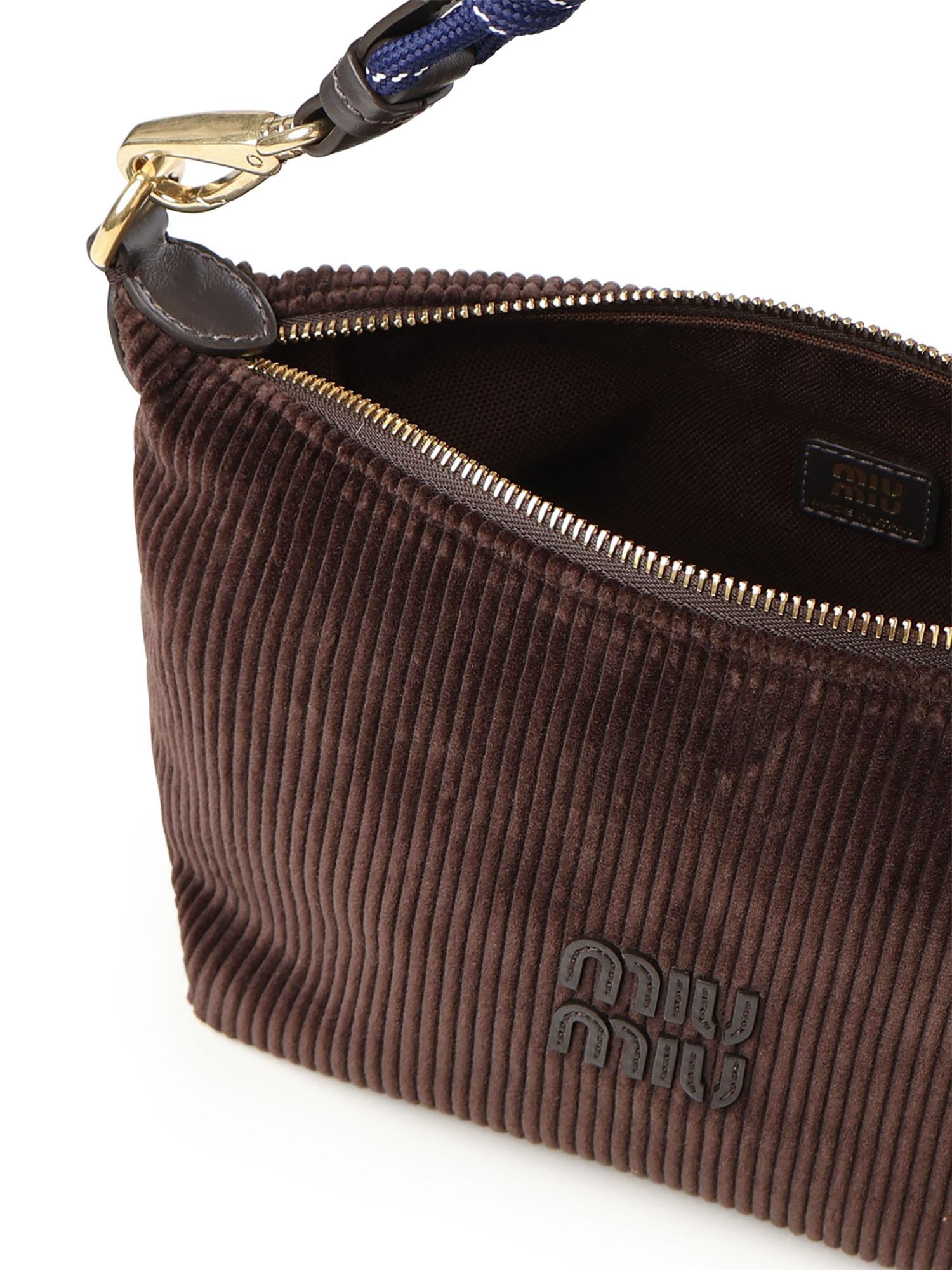 Pouch in velluto 5NE841 2IG4F0A32 MIU MIU 