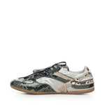 Sneakers Gymnasium in tessuto tecnico e Ayers stampa pitone 5E428E 3ZL4F04UJ MIU MIU 