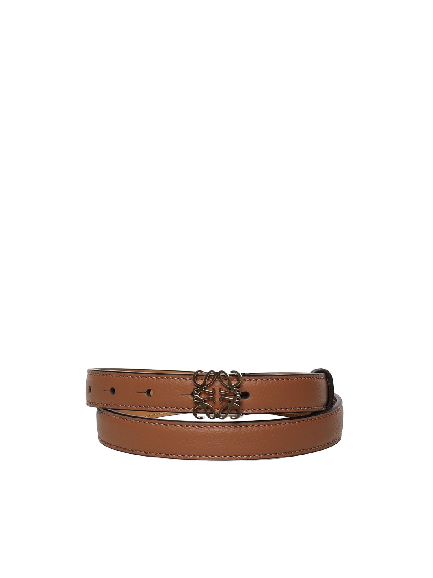 Cintura Anagram in pelle di vitello E821Z15X02 2526 LOEWE 