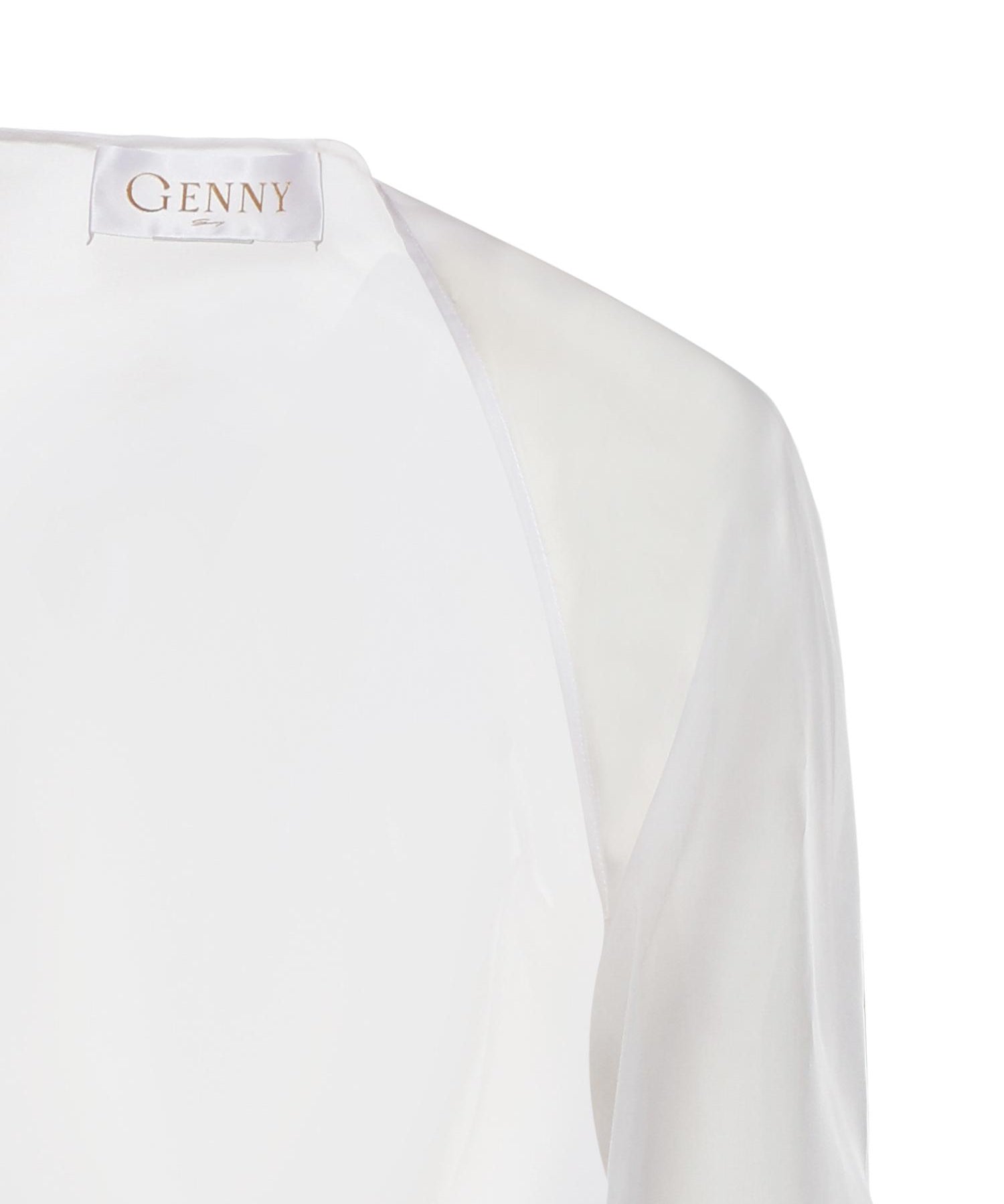 Coprispalle in organza di seta 80AJQ52A N0193003 GENNY 