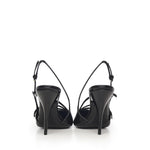 Slingback in vernice con fibbie 5I013E 069F0002 MIU MIU 