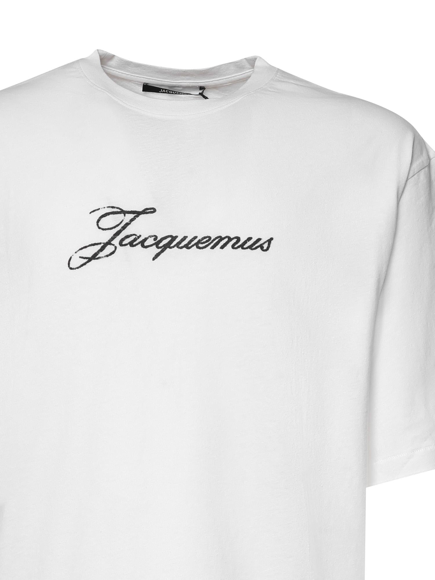 T-shirt Jacquemus in cotone TSM00639AJ00289 100 JACQUEMUS 