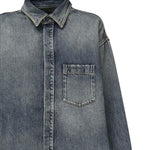 Camicia in cotone con Tasca sul Petto 783691 THW254245 BALENCIAGA 