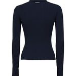 Maglia a maniche lunghe scollo ampio 104725 A2F0G82 PINKO 