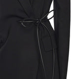 Blazer sartoriale con cintura 2522046031600 001 SPORTMAX 