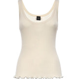 Top a costine con logo 106323 A343C14 PINKO 