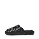 Slipper Keira con logo 73SC9FU01MAT KEIRA SHOESNERO V° 73 