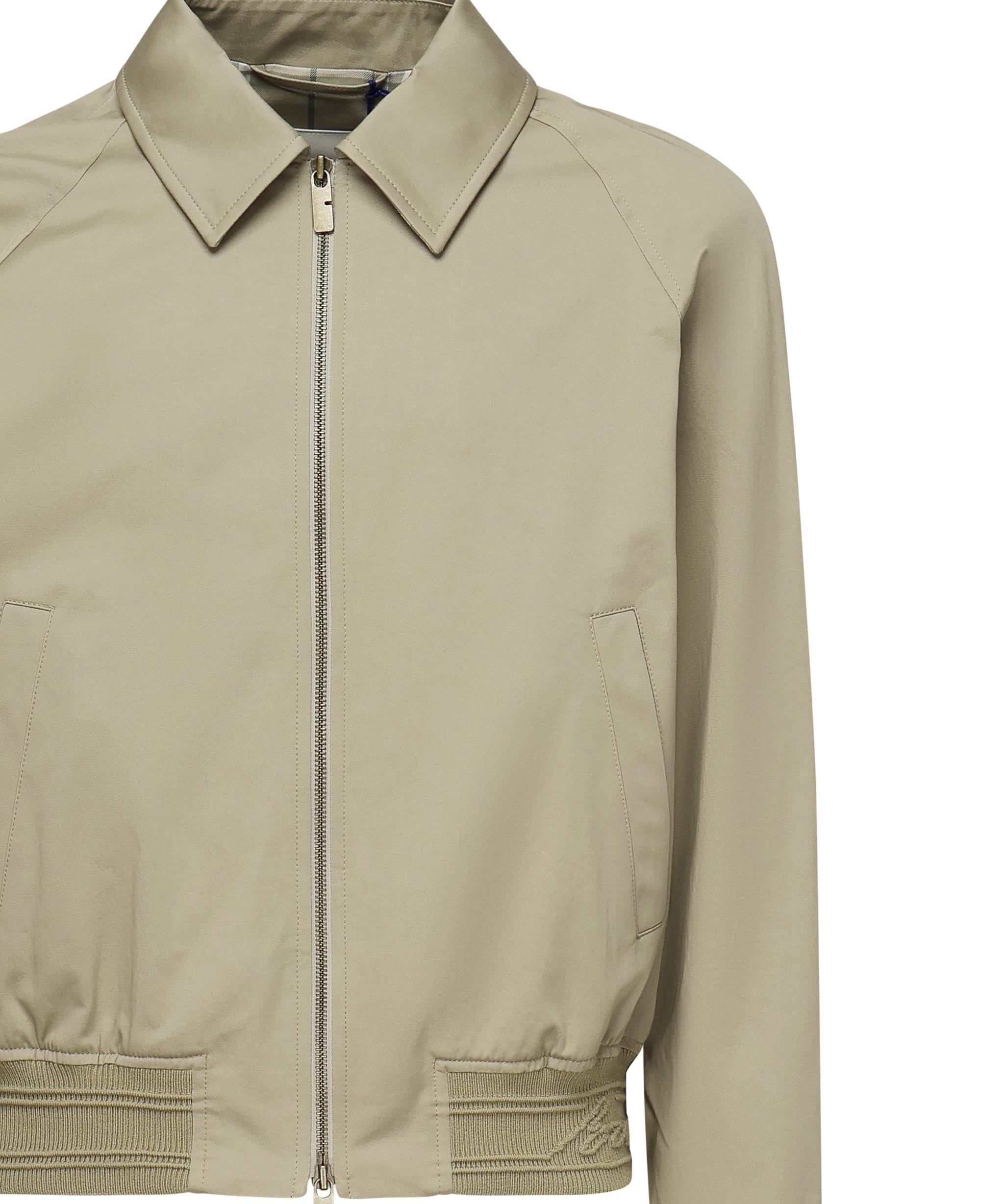 Giacca Harrington in cotone 8109367 C2219 BURBERRY 