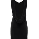 Miniabito Carmen in crêpe T190140A TNP263BLACK THE ANDAMANE 