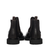 Stivaletti Chelsea in pelle 23075 MORO ANTICA CUOIERIA 