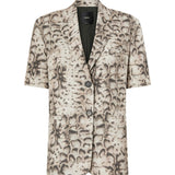 Giacca con stampa snake 106879 A3BLCZ9 PINKO 