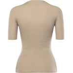 Maglione Solar a costine 125MPU130FI0049 1054 COURREGES 