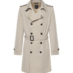 Trench in microfaille misto cotone NAM60520320ZAV C002 FAY 