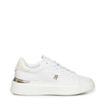 Sneakers in pelle con monogramma FW0FW08631 YBS TOMMY HILFIGER 