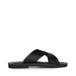 Sandali crossed in pelle e nastro con logo X4P124 XN787K001 EMPORIO ARMANI 