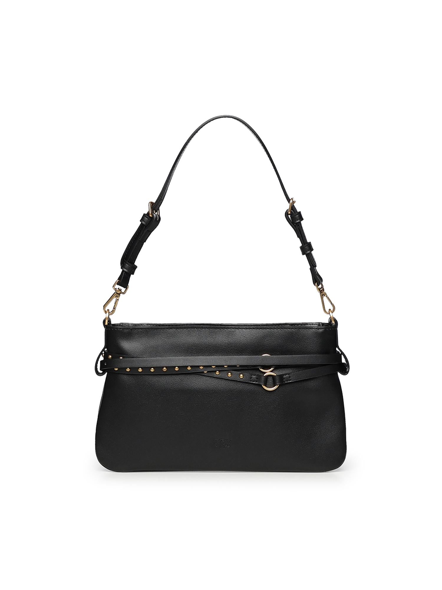 Borsa a spalla Belt Bag Mini in pelle 106177 A0QOZ99Q PINKO 